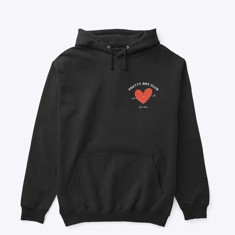 Pretty Boy Club - small print hoodie